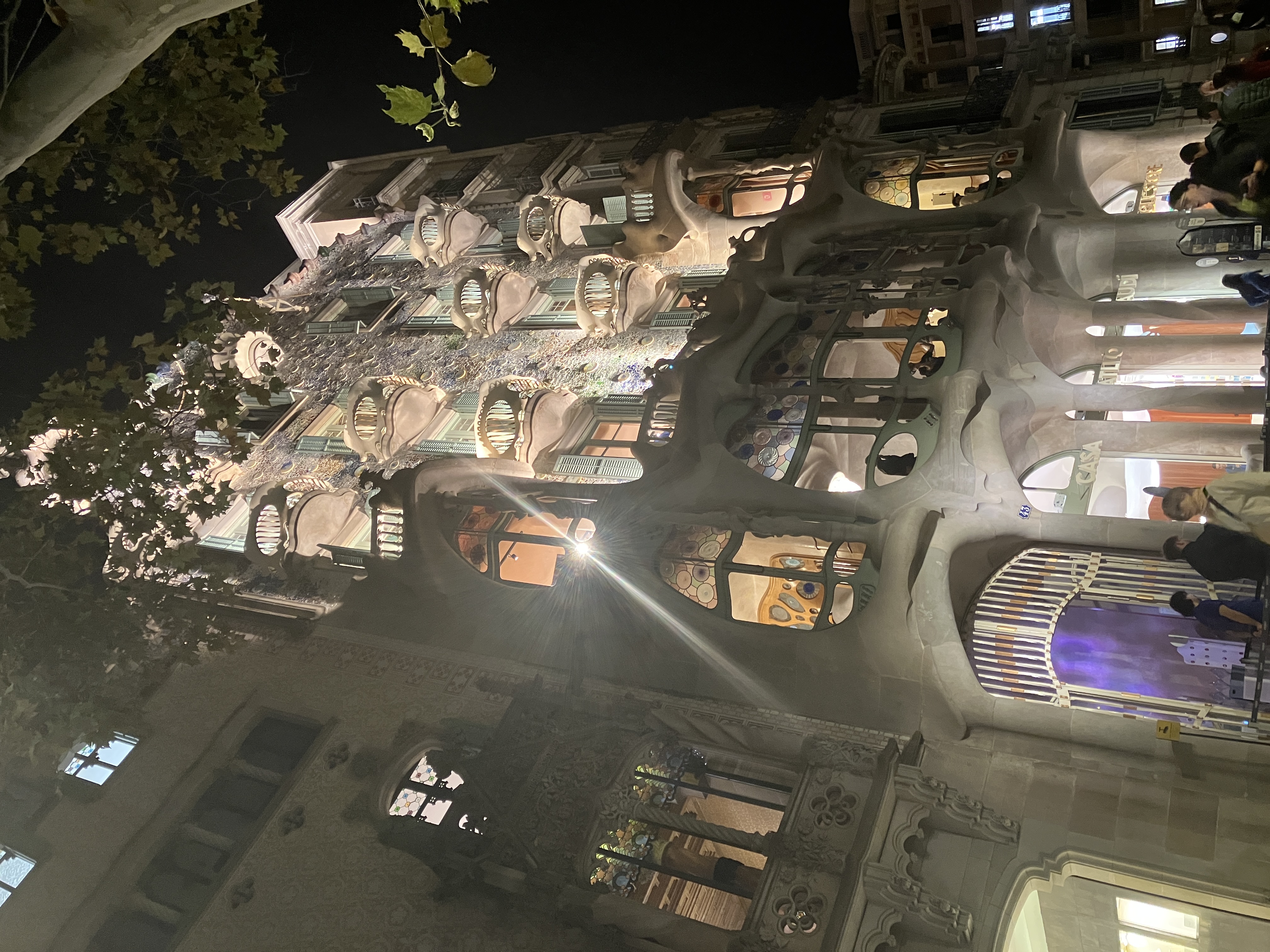 カサ・バトリョ.中の見学もしました.