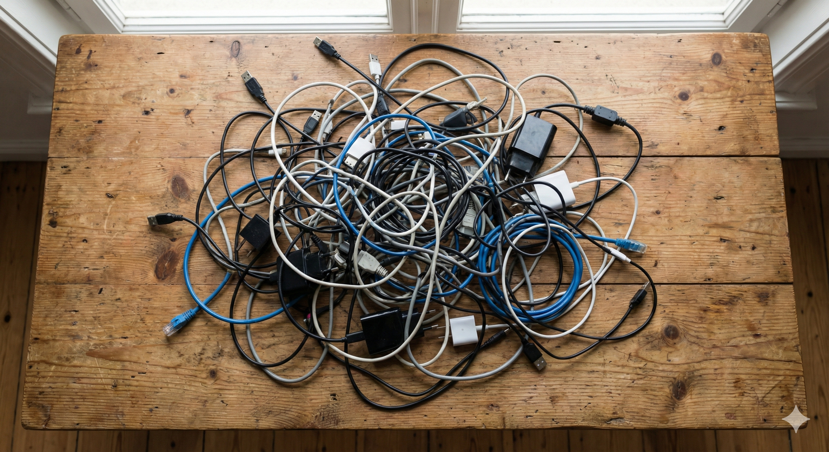 まずは片付けから?