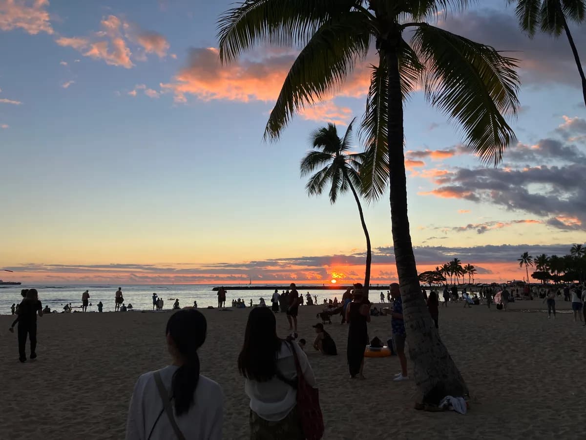 ビーチ 夕暮れver．